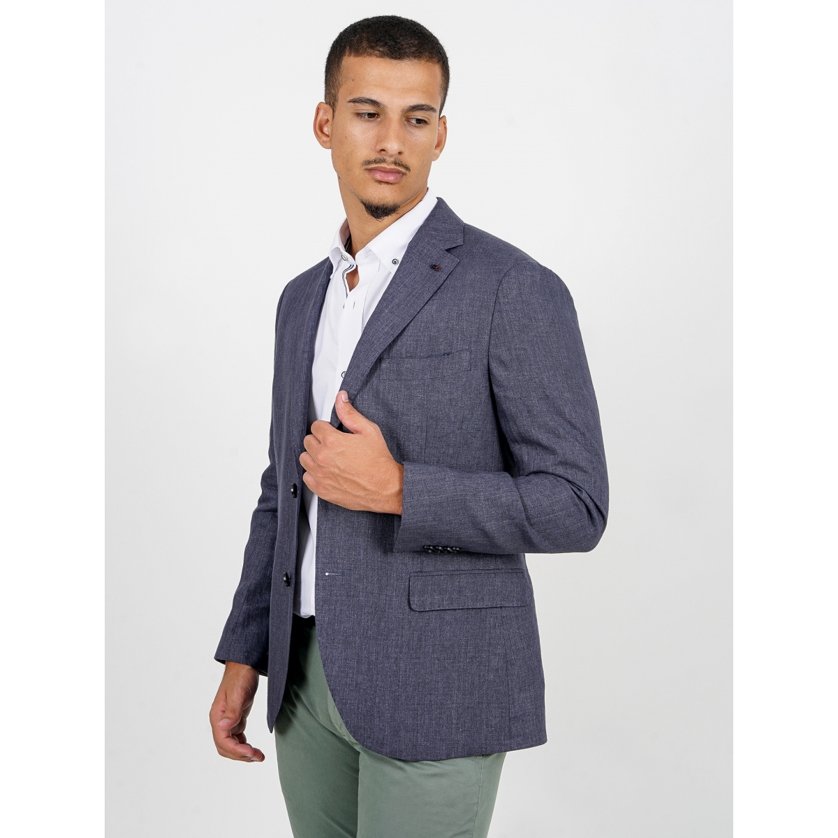 Blazer casual 100% linho